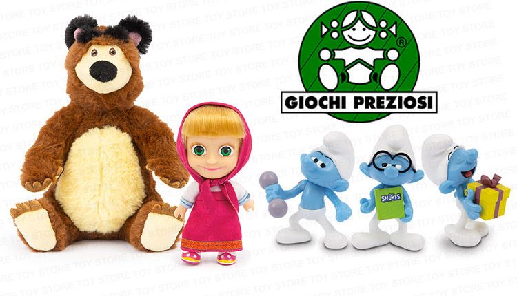 Esclusivo Giochi Preziosi diventa Master Toy de I Puffi e Masha e Orso