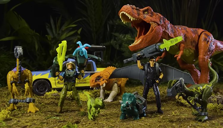 Mattel una linea di giocattoli retro per il 30 anniversario di Jurassic Park