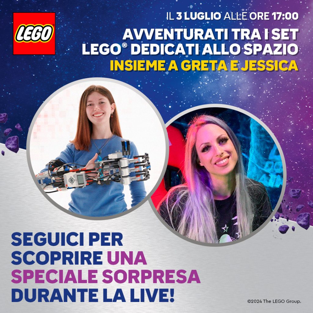 lego space evento live toys center