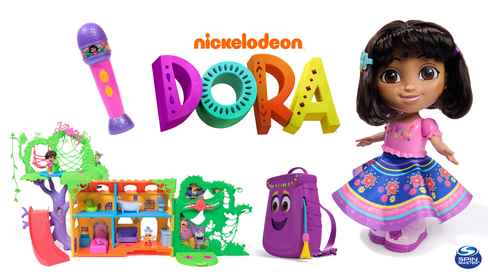 spin-master-dora-paramount-linea-giocattoli-bambola-microfono-play-set-2025-2026